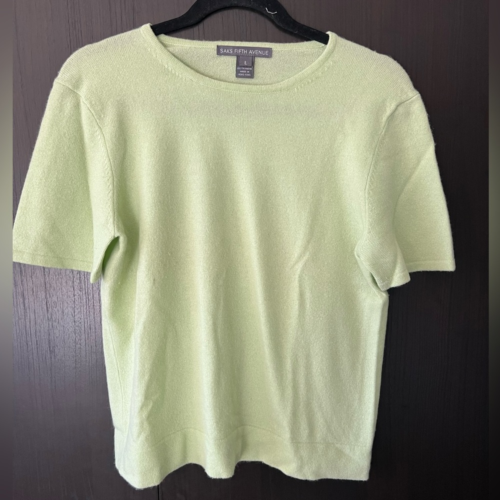 Women’s Saks Fifth Avenue Cashmere Top